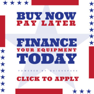 Buy Now Pay later - Finance your equipment today - Click to Apply